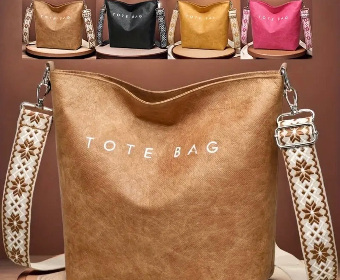Brown Tote Bag
