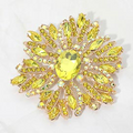 Crystal Brooch