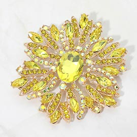 Crystal Brooch